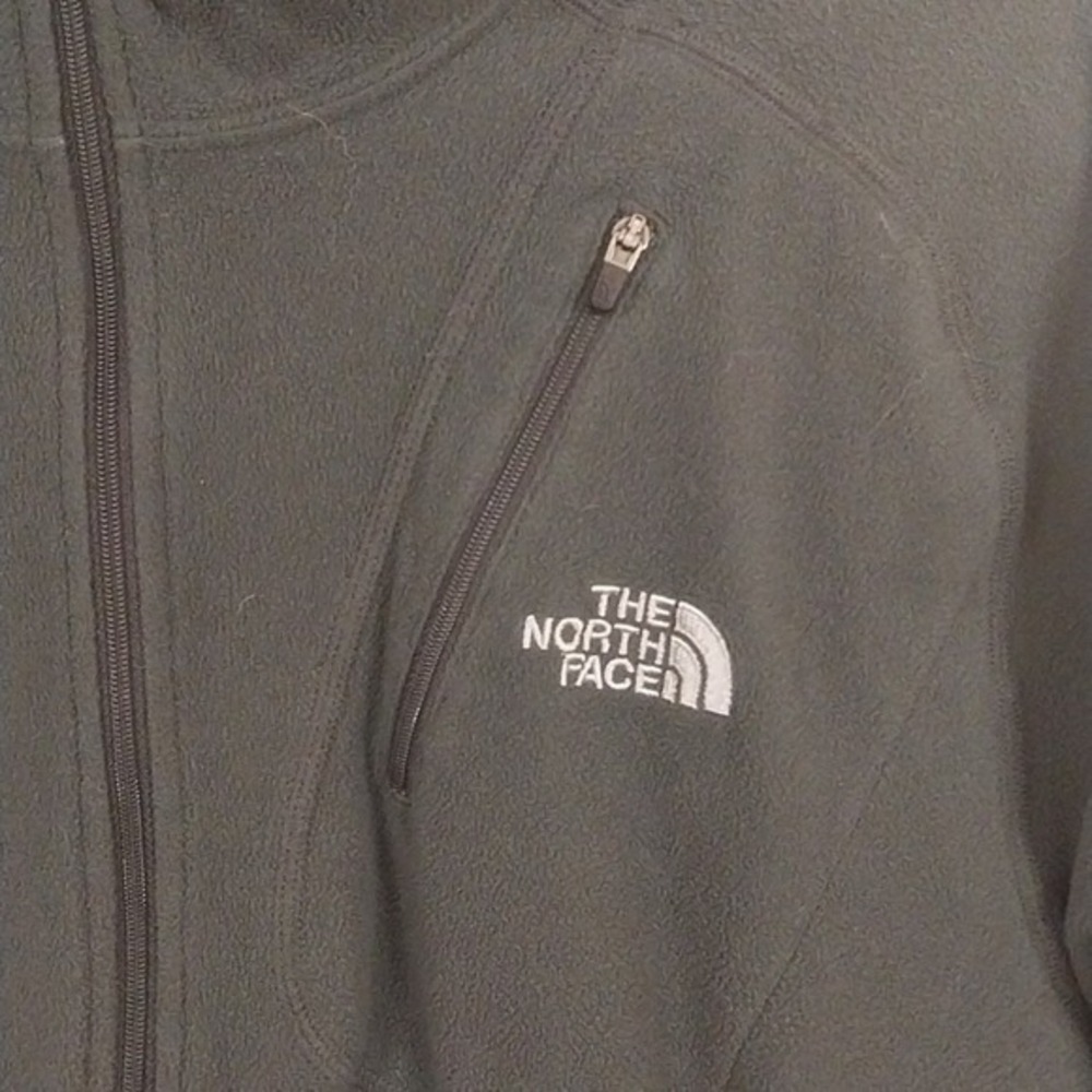 The North Face Men's XL Flight Series 1/4 Zip Fleece Pullover Sweatshirt Dk Gray - Picture 3 of 9